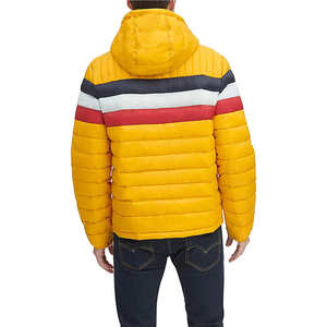 Vêtement d'extérieur pour homme à capuche, design personnalisé, tendance, en duvet de plumes, veste matelassée, doudoune - Product Image 2