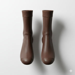 Medias de Cuero Genuino de Primera Calidad, Suaves, Cómodas, Transpirables, Diseño Elástico para Uso Diario Informal de Primavera, Moda, Uso Especial - Product Image 3