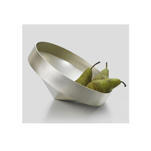 Bols en métal de qualité supérieure personnalisables Design floral Laiton poli Acier Fer Aluminium Accessoires de cuisine Fournitures de restauration pour - Product Image 3