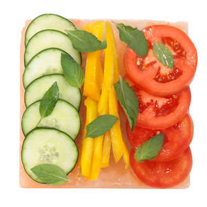 100% blocs de sel rose de l'Himalaya naturel de haute qualité dalles de cuisinière exquises Style de lampe brique sculptée Durable écologique - Product Image 2