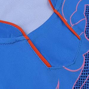 Polo de entrenamiento de tenis y pantalón corto para uniforme de bádminton unisex, conjunto de uniforme de tenis sublimado transpirable - Product Image 3