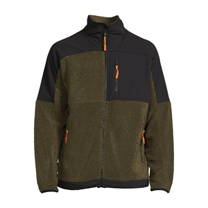 Veste d'hiver en polaire de haute qualité, surdimensionnée, avec logo personnalisé, pour le sport, le cyclisme, la chasse, veste en polaire pour hommes - Product Image 3