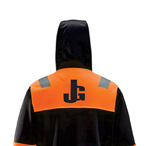 Chaqueta DE SEGURIDAD transpirable de alta calidad al por mayor último diseño 100% poliéster hombres impermeable EN certificado diseño personalizado - Product Image 5