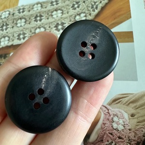 Natural Wholesale Buffalo Horn Finished Button Blank for Clothing Accessories High Quality - Product Image 2