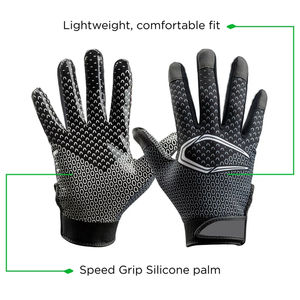 Guantes Deportivos Más Vendidos, Diseño Profesional, Guantes de Fútbol Americano con Estampado Personalizado a Precio Increíble - Product Image 4