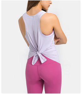 Camisetas sin mangas de Fitness Sexy para mujer de alta calidad, Top corto acanalado transpirable en talla XS, nuevo diseño para Yoga, gimnasio, uso de talla grande - Product Image 3