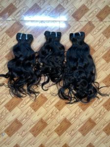 เครื่องยืดผมลอนแบบเรมี่สำหรับเด็กผม100% แบบม้วนสองชั้นสำหรับต่อผมลอนแบบไม่ผ่านกระบวนการพร้อมใช้งาน - Product Image 4