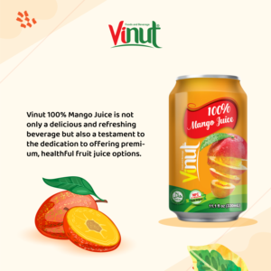   Jugo NFC 330ml, 100% Jugo de Mango de Jugo Real, Producido por una Fábrica en Vietnam (OEM, ODM) - Product Image 3