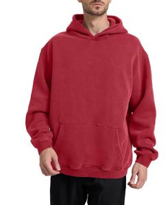 Sweats à capuche de luxe pour hommes surdimensionnés 100% coton mélangé pull sweat écologique sweat à capuche lourd pour hommes pour l'hiver - Product Image 2
