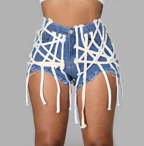 Stylish <b>Women's</b> Denim <b>Jeans</b> Shorts Solid Color Best Slim Fit with Breathable Feature New Designs Many Colors Plus Sizes 10+ - Product Image 1