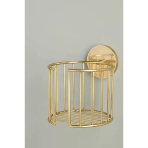 Soporte de papel higiénico de lujo de acero inoxidable con diseño antideslizante de construcción duradera que garantiza un montaje seguro y aflojamiento - Product Image 3