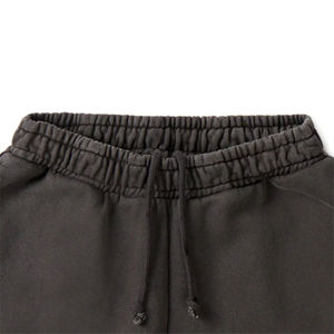 Pantalones de chándal de cintura elástica sólidos informales para hombre con cordón de otoño Joggers OEM fabricante pantalones de chándal de lana para hombre con OEM - Product Image 3