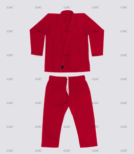 Alta calidad 100% algodón Jiu Jitsu brasileño MMA uniformes tejido de perlas 450 GSM ropa de Karate personalizable para niños adultos - Product Image 3