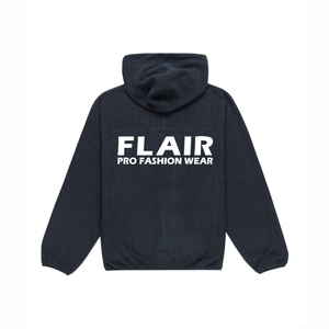 Veste polaire technique d'hiver pour homme avec logo personnalisé du fabricant, fermeture éclair intégrale, coupe-vent, pull à capuche, broderie sur le devant - Product Image 6