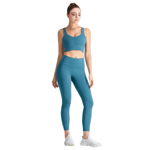 Conjuntos de gimnasio para mujer de alta calidad Logotipo personalizado Nuevo estilo de moda Tallas grandes Transpirable Sin costuras Reversible Sólido Mejor material - Product Image 5