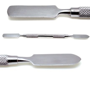 Espátula de Cemento Dental de Doble Extremo, Manual, de Acero Inoxidable, con Agarre Ergonómico, Certificación CE, Instrumentos de Restauración para Laboratorio y Cirugía - Product Image 1