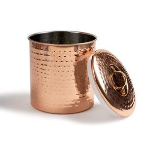 Recipiente de metal de cobre seguro para alimentos, contenedor y almacenamiento de alimentos para el hogar y la cocina - Product Image 6