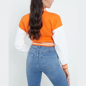 Venta al por mayor en blanco bombardero chaqueta universitaria hombres Letterman Varsity chaqueta hombres Varsity chaqueta Letterman béisbol americano - Product Image 2