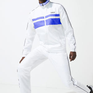 กางเกงเอวสูงปรับได้สำหรับผู้ชายชุดวอร์มลำลองผ้าคอตตอนผ้าโพลีเอสเตอร์สวมใส่สบายมีซิปรูดปิด2026 - Product Image 2