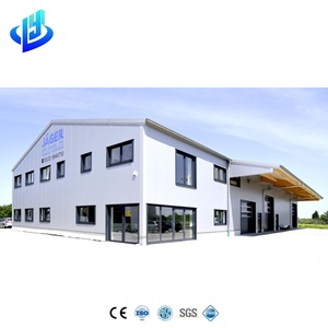 מסגרת עמיד Q355b מסגרת מעוורת אבן סנדוויץ 'מחסן מפעל מודרני מבנה פלדה טרומי מודרני - Product Image 1