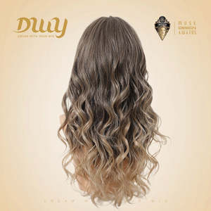 Lacey-DWY for Ombre <b>Blonde</b> Curly <b>Wig</b> with 13x6 Transparent Lace Front Filter Lace Fronted <b>Wigs</b> - Product Image 4
