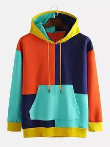 Pull à capuche personnalisé pour hommes, sweat à capuche tissé en polaire d'hiver anti-rétrécissement et anti-rides, sweats à capuche imprimés durables pour hommes, vente en gros - Product Image 2