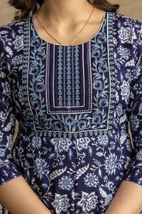 Stylish Printed Anarkali <b>Kurti</b> with Dupatta Long Rayon Gown <b>for</b> <b>Women</b> Readymade Ethnic <b>Kurti</b> Set <b>For</b> <b>Womens</b> - Product Image 6