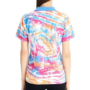 Polo grande taille pour femmes, polos à séchage rapide, polo en coton et polyester pour femmes, nouveauté - Product Image 2