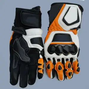 Top Quality Leather Gloves Motorbike Leather Gloves Cowhide Leather Racing Motorbike Gloves