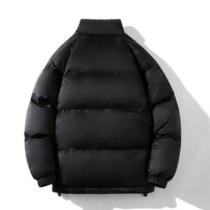 Manteaux d'hiver en duvet pour hommes, brodés et chauds, à bulles épaisses, doudoune matelassée de haute qualité pour hommes - Product Image 5
