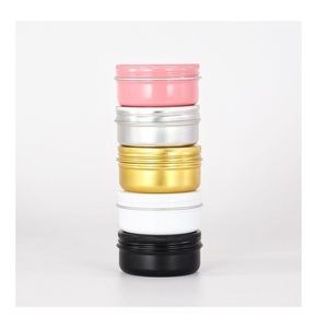 Boîtes en aluminium, récipient en métal, pot rond en aluminium pour crème - Product Image 3