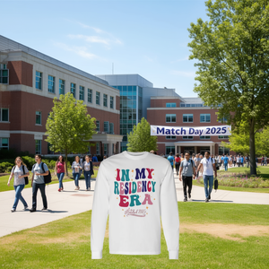 T-shirt à manches longues Residency Match Day 2025 Nouvelle Époque Assortie pour Résident - Product Image 3