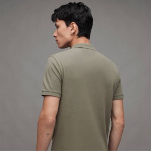 POLO personalizado de Primavera/Verano Pit Slim Fit Color sólido con cuello en V para suéter de punto para hombre - Product Image 6