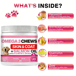 Aceite de Pescado para Mascotas OEM/ODM para Perros y Gatos, Promueve un Pelaje Hermoso y una Piel Saludable, Omega-3-6 EPA DHA, Alivia Alergias, Picazón e Hidrata - Product Image 5