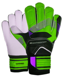 2025 gants de football professionnels de haute qualité en Latex allemand conception de dessus Logo personnalisé gants de gardien de but d'extérieur en cuir de qualité supérieure - Product Image 3