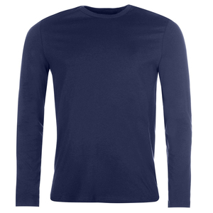 T-shirt décontracté sport personnalisé pour homme à manches longues en coton pur premium, anti-plis, séchage rapide, prix de gros abordable - Product Image 1