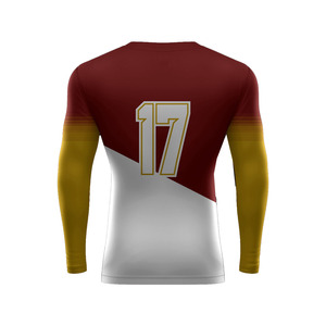 Rash Guards unis de qualité supérieure à logo personnalisé Chemises à compression les mieux notées Rash Guards personnalisés à vendre - Product Image 3