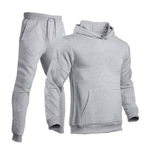 Chándal personalizado para hombre de otoño e invierno con logotipo personalizado de servicios OEM y pantalones, chándal para hombre al por mayor de algodón 100% - Product Image 6