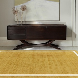 Tapis en laine verte douce moderne fait à la main personnalisé fonction lavable pour salon chambre mur hall façon pique-nique utilisation-vente en gros - Product Image 3