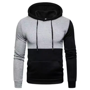 Personnalisé 500 gsm 100% coton tissu hommes sweats à capuche personnaliser blanc décontracté surdimensionné sweat à capuche impression broderie logo pour unisexe - Product Image 1