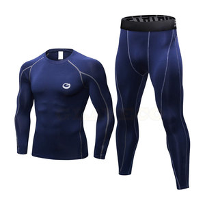Taille personnalisée Tenue d'entraînement respirante de qualité supérieure pour homme pour le printemps Tenue d'entraînement écologique sans couture avec marque privée grandes tailles - Product Image 1
