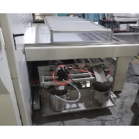 PATER Machine de pulvérisation à mouvement alternatif pour portes et portillons, avec moteur à roulement, pour peinture PU, UV et à base d'eau sur bois et meubles, haute précision