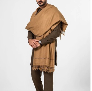 Cheddar Cardigan Chales de lana Bufandas transpirables Cuello de Cachemira Pashmina de punto de invierno Boda Novios Adultos Chales para hombres - Product Image 6