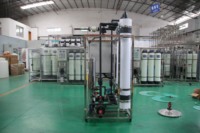 Système de traitement d'eau par osmose inverse à ultrafiltration entièrement automatique 4000L/heure, équipement de filtration d'eau potable de Guangzhou 110V-220V-380V