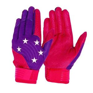 Vente flash, gants de frappe de baseball pour hommes, 100% cuir, faible MOQ, qualité supérieure, prix de gros - Product Image 1