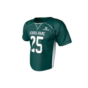 Tenues de lacrosse extensibles, respirantes, confortables, de haute qualité, 100% polyester, personnalisables avec logos d'équipe, pour hommes adultes - Product Image 6