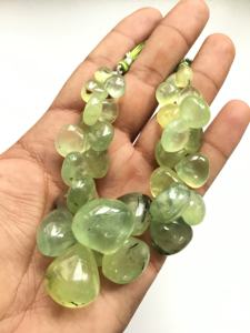 ลูกปัดเพอริดอทธรรมชาติทรงหยดน้ำเรียบเนียน สำหรับทำเครื่องประดับอัญมณีชั้นดี - Product Image 6