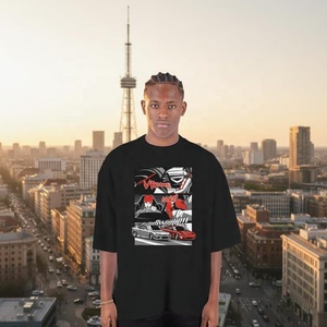 Nuevas Camisetas Cómodas para Hombre, Personalizadas con Impresión DTG DTF, Camisetas de Moda con Gráficos Casuales de Calle, Camisetas de Algodón de Manga Corta para Hombre - Product Image 3