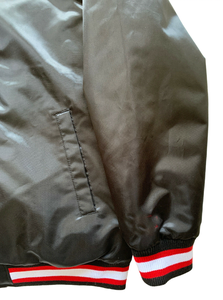 Blousons universitaires en satin personnalisés pour hommes 2026 – Broderie personnalisée, style vintage, respirant, blouson de baseball en satin pour l'hiver - Product Image 4