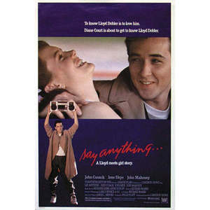Say Anything Plaque <b>Poster</b> - Product Image 1